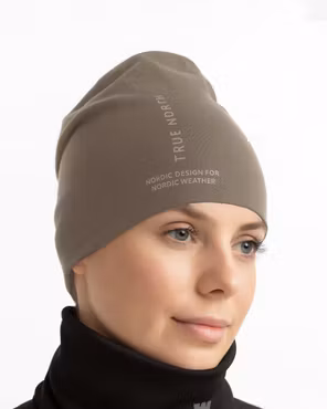 Vändbar Mössa (Onesize) - Brun