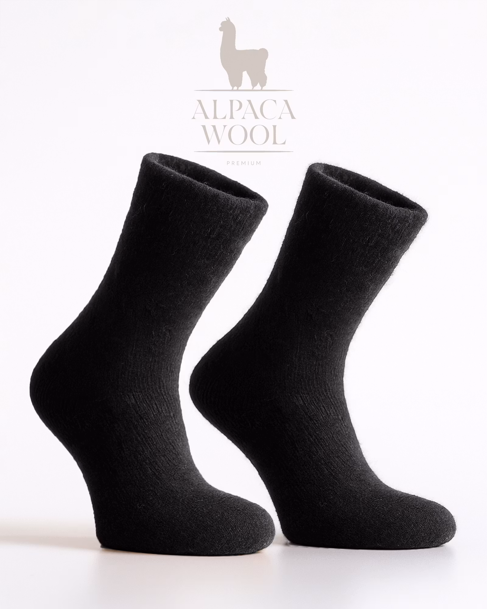 Alpacka Sockor, NERO 2-Pack