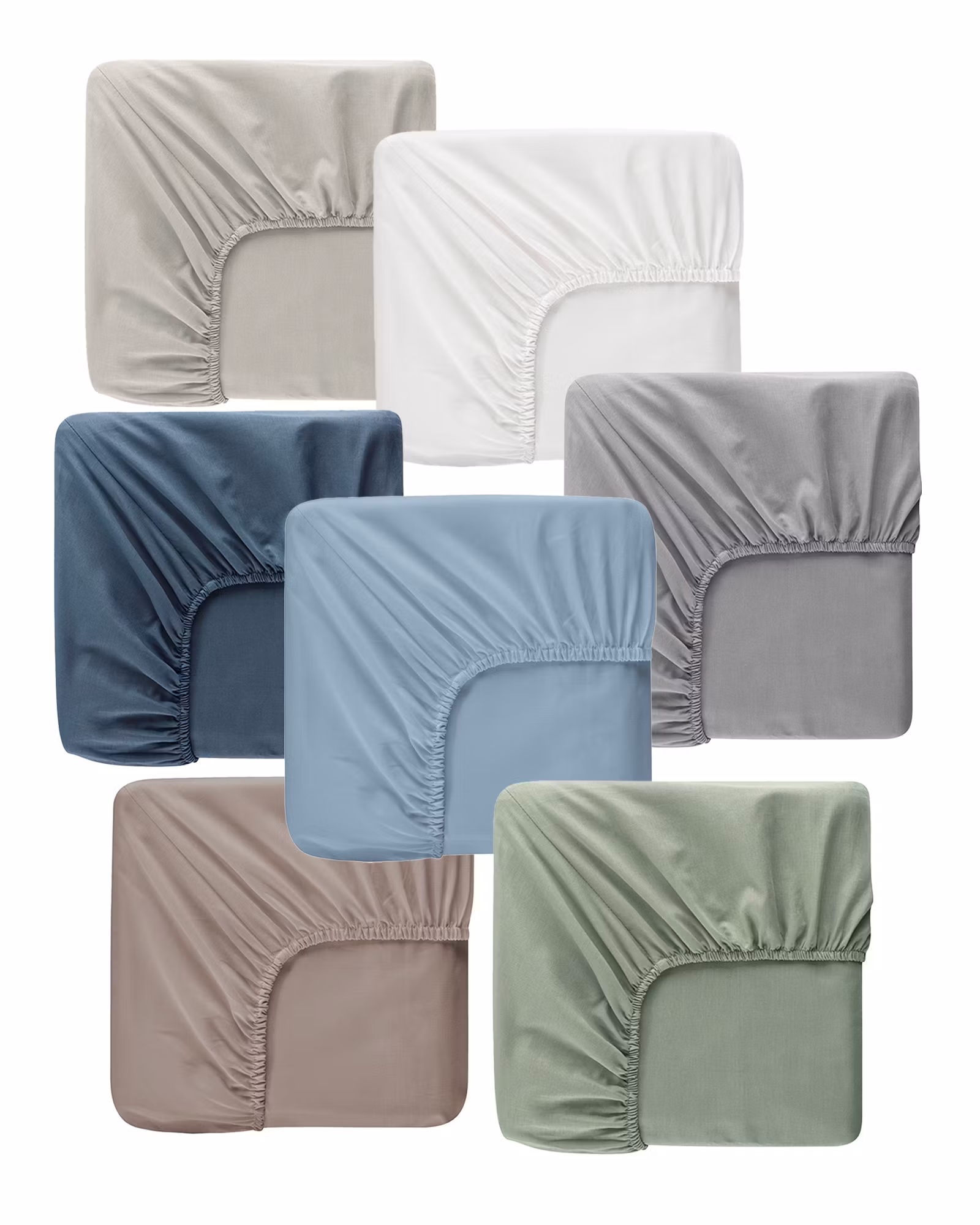 Dra-på-Lakan Bomull B180x200cm - Flera färger