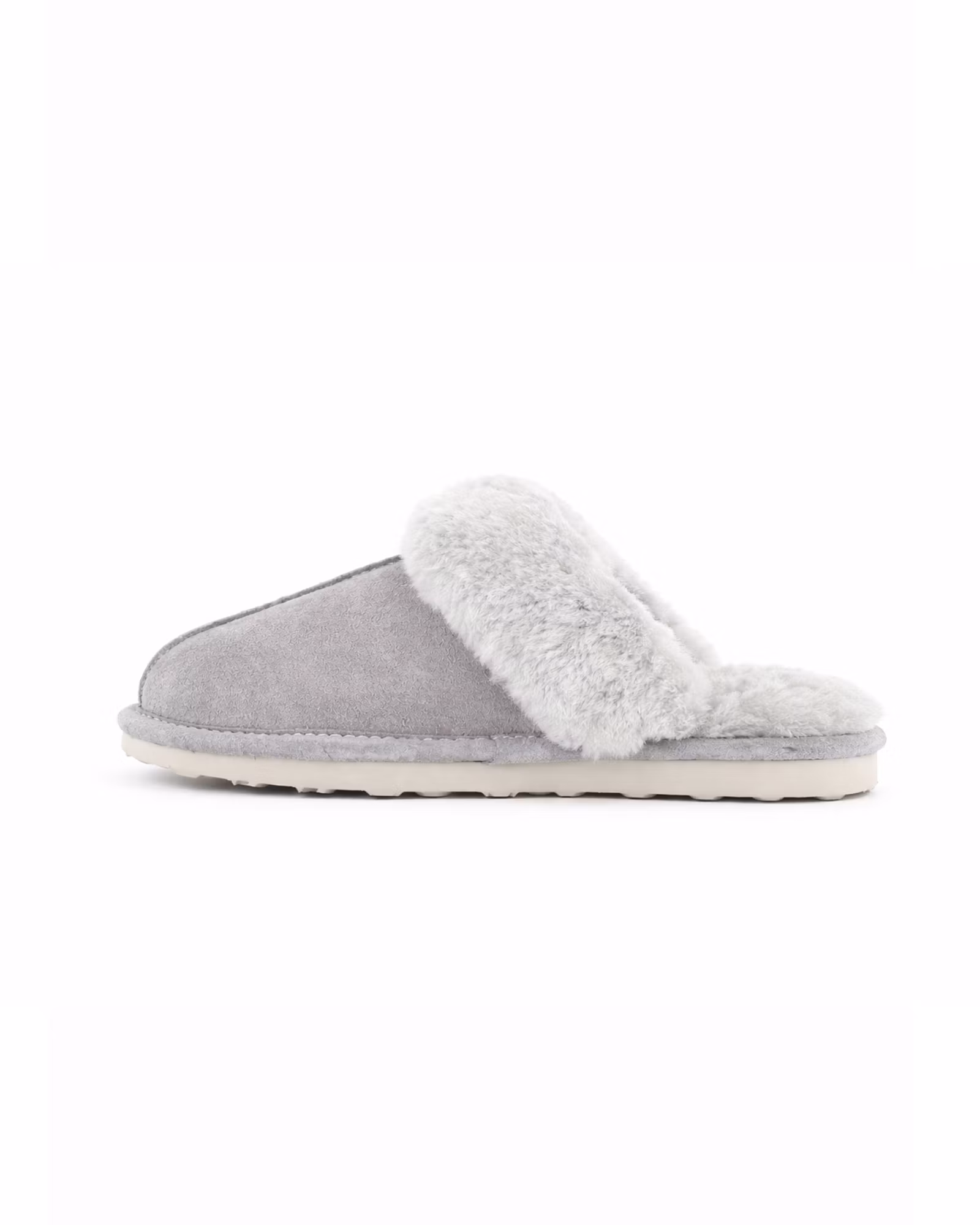 Nancy Fårskinnstofflor, Axelda - Light Grey