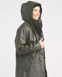 Regnjacka True North, DAM - Grön