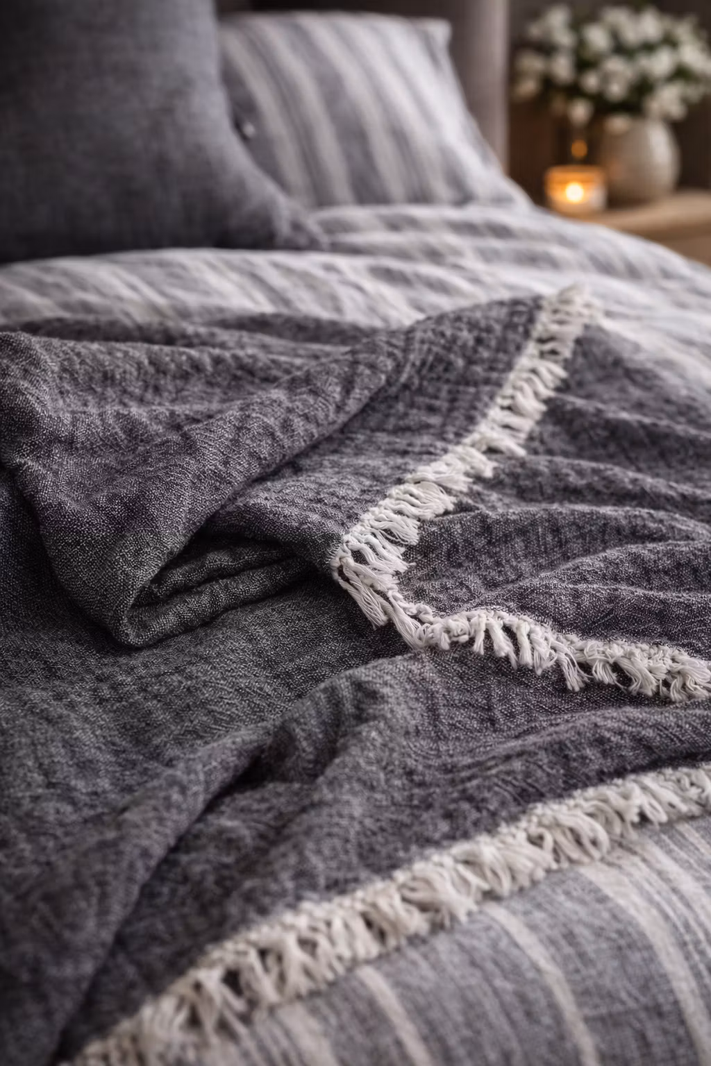 Sängöverkast 150x260 – Beige/Brun | Clara