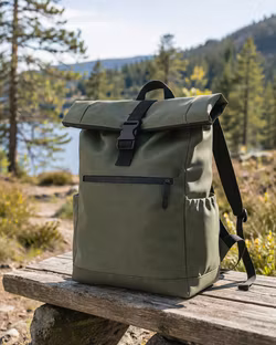 Ryggsäck Rolltop 20L - Grön