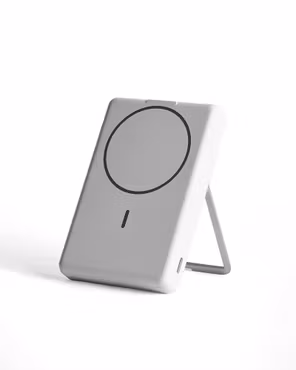 Powerbank med Kortfack - vit