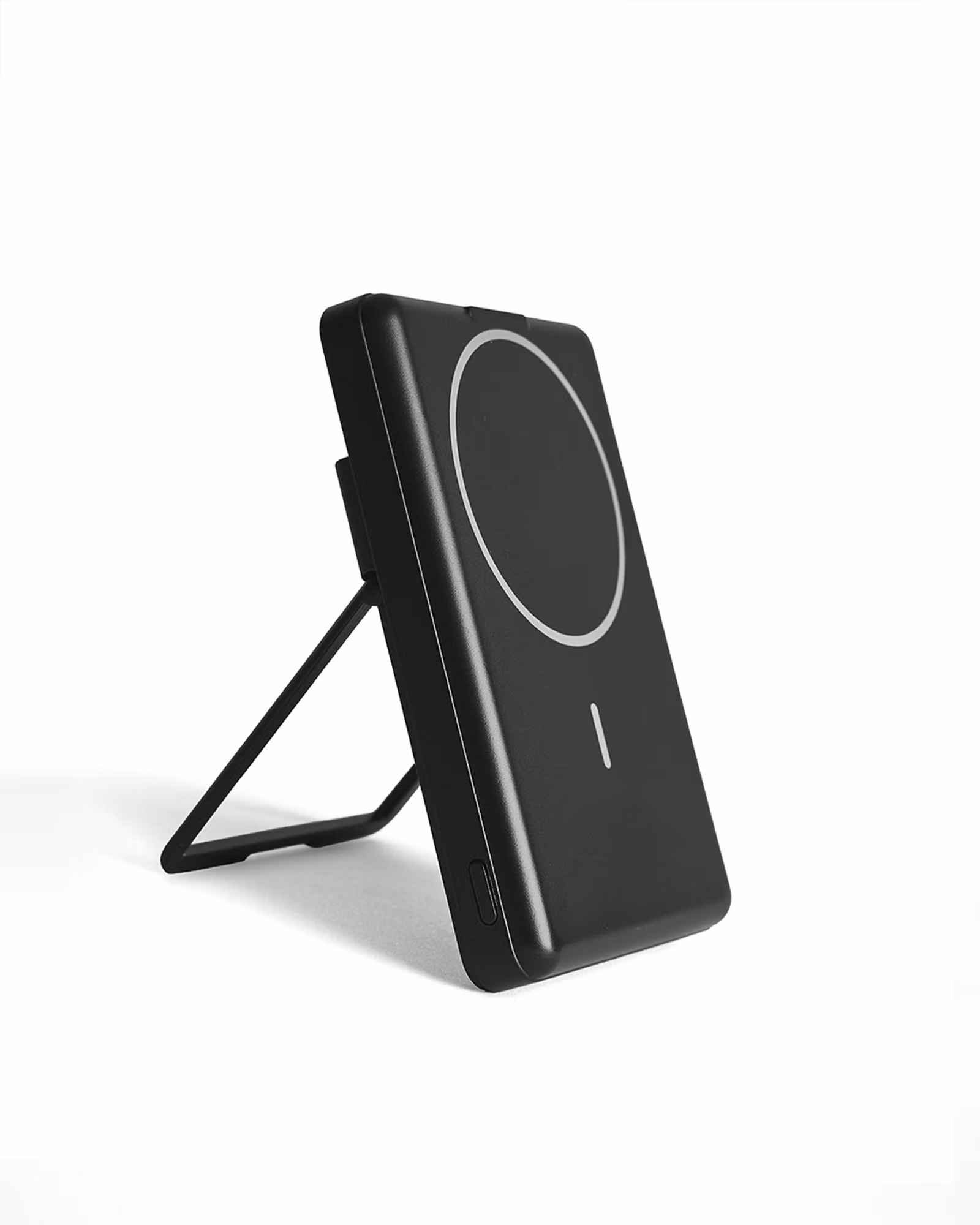 Powerbank med Kortfack - Svart