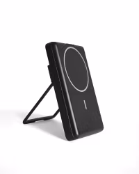 Powerbank med Kortfack - Svart