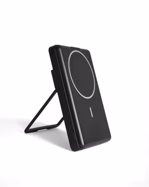 Powerbank med Kortfack - Svart