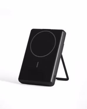 Powerbank med Kortfack - Svart