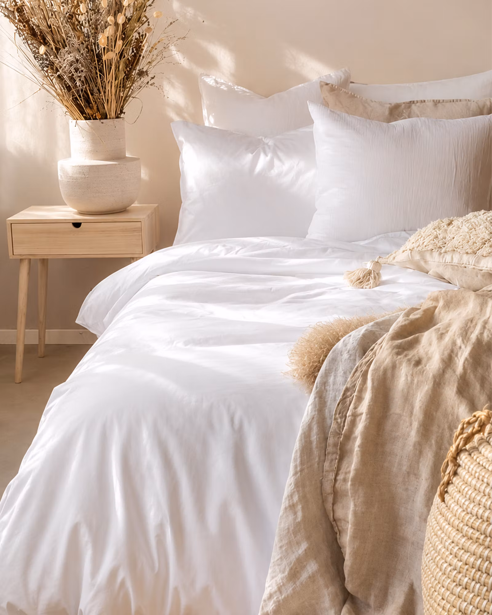 Washed Percale, Påslakanset 2del - Snow