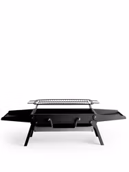 Portabel BBQ Grill – Hopfällbar för Outdoor & Friluftsliv - Svart