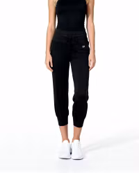Yoga Pants Dam Short – X-Cool Stretch & Lös Passform | Svart