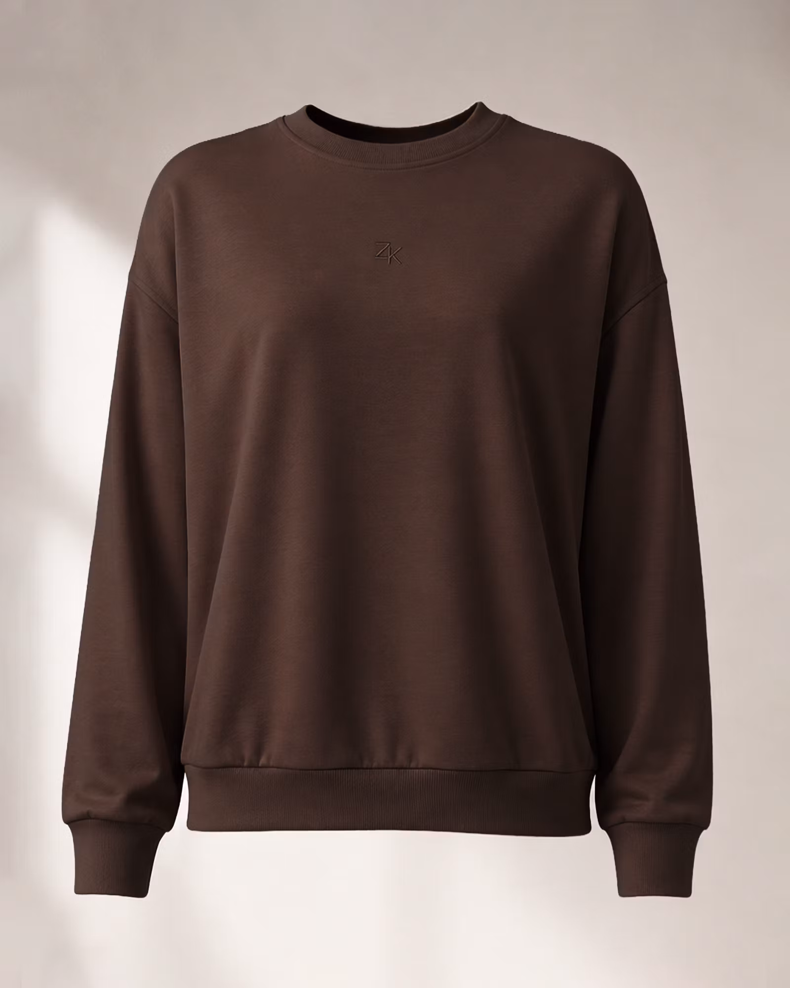 Clara Sweatshirt Dam – Mjuk Modal Stretch | Coffee