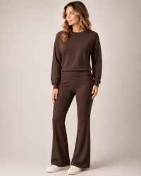Modal Byxa Dam – Mjuk & Relaxed Fit | Coffee