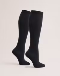 Stödstrumpor 11–14 mmHg Svart – Bomull | OEKO-TEX®