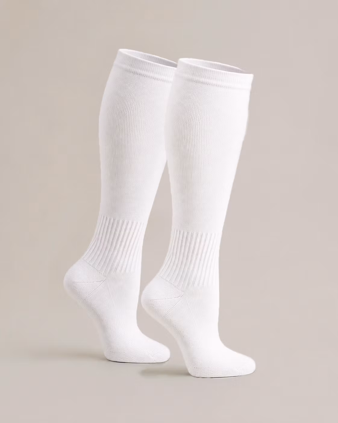 Stödstrumpor 11–14 mmHg Vita – Bomull | OEKO-TEX®