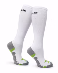 X-Pulse SPORT Kompressionsstrumpor – Vita | 2 Par