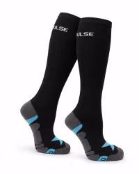 X-Pulse SPORT Kompressionsstrumpor – Svart | 2 Par