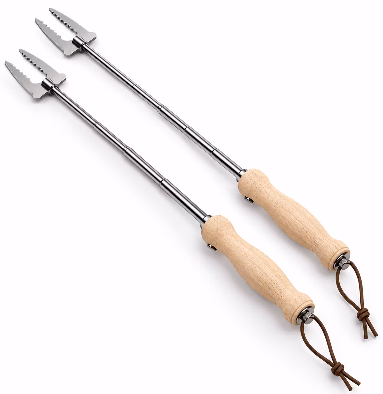 Grillspett Teleskopiskt 2-pack 18–81 cm – Camping | True North