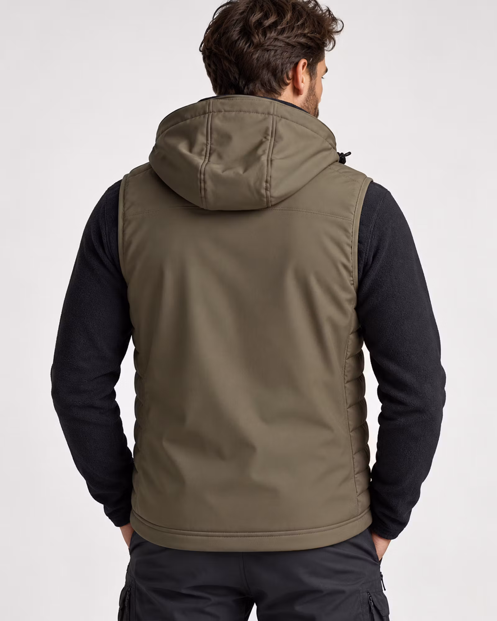 Hybridväst Herr – Softshell & Vadderad True North | Tarmac