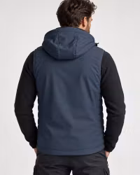 Hybridväst Herr – Softshell & Vadderad True North | INK-Blue