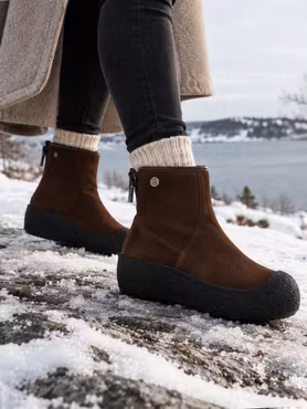 Vinterkänga Dam Waterproof Mocka – Alyeska | Brown