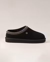 Yrsa MJÙKA Fårskinnstofflor – Mocka & Ull | Black