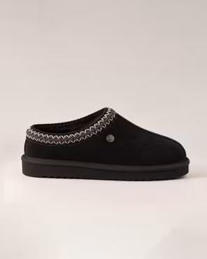 Yrsa MJÙKA Fårskinnstofflor – Mocka & Ull | Black