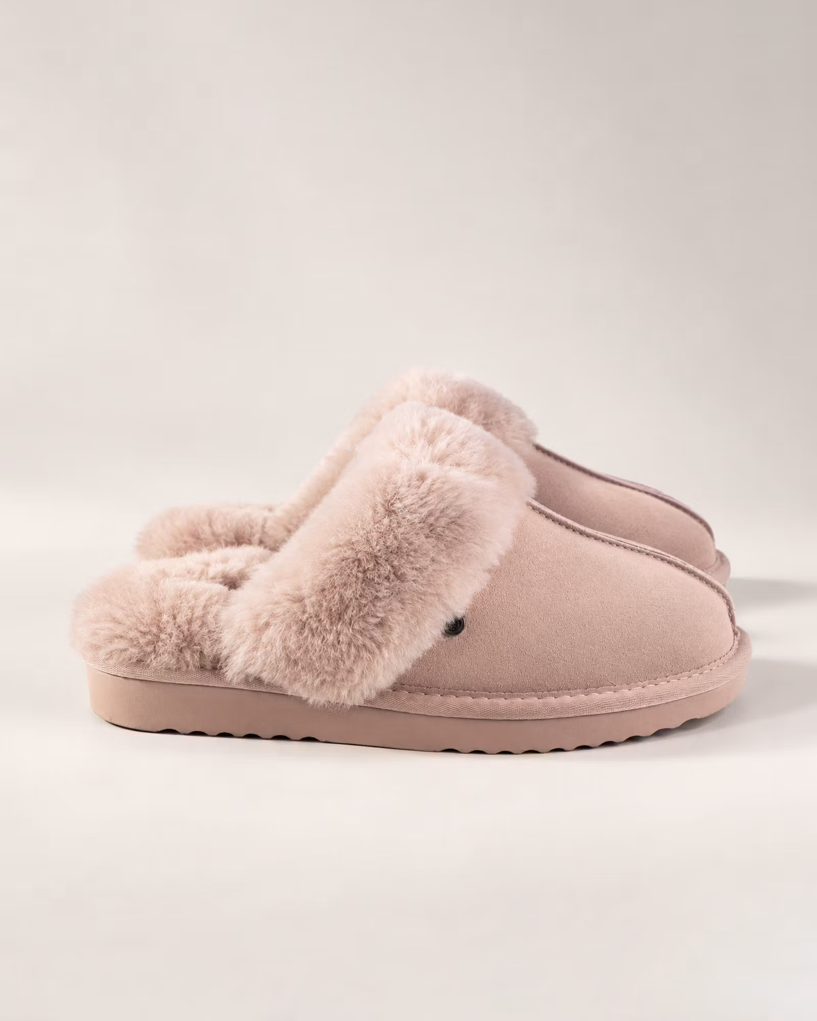 Astrid MJÙKA Fårskinnstofflor Dam – Slip-in | Dusty Pink