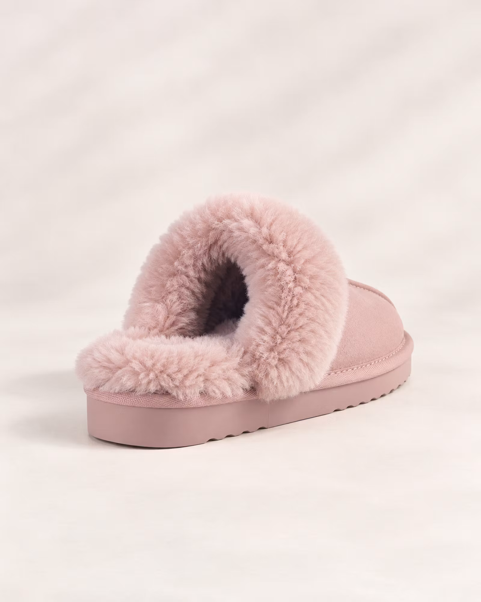 Astrid MJÙKA Fårskinnstofflor Dam – Slip-in | Dusty Pink