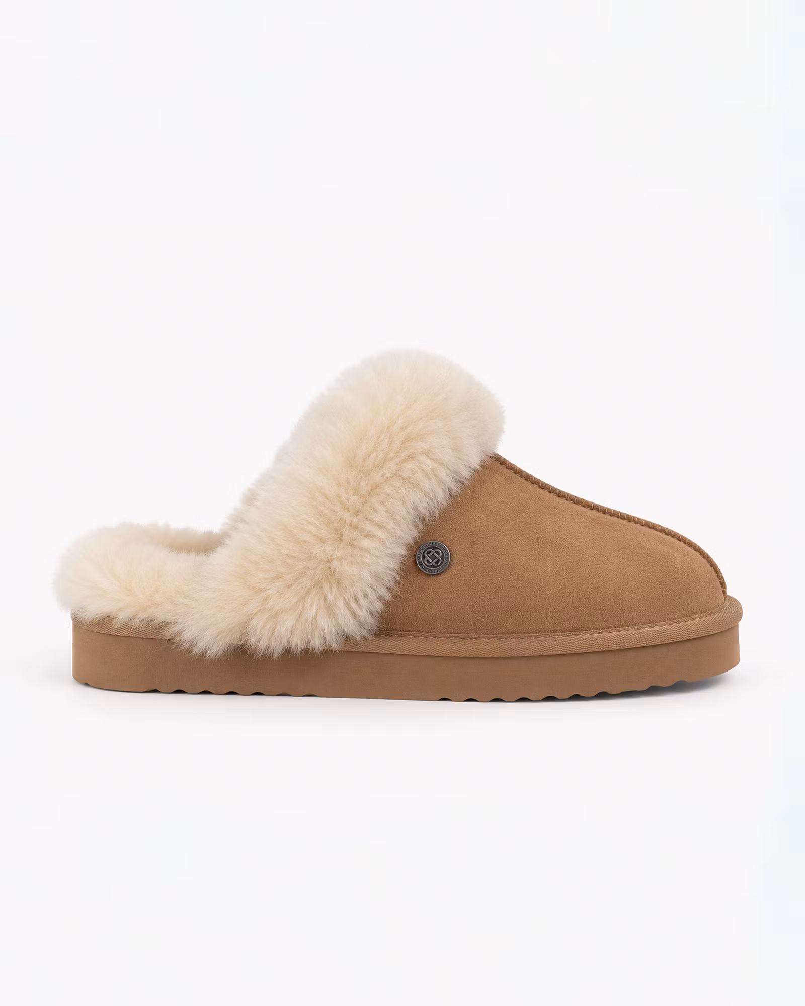 Astrid MJÙKA Fårskinnstofflor Dam – Slip-in | Chestnut