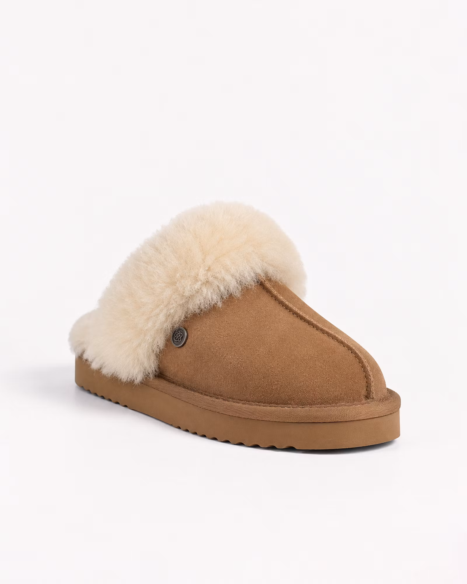 Astrid MJÙKA Fårskinnstofflor Dam – Slip-in | Chestnut