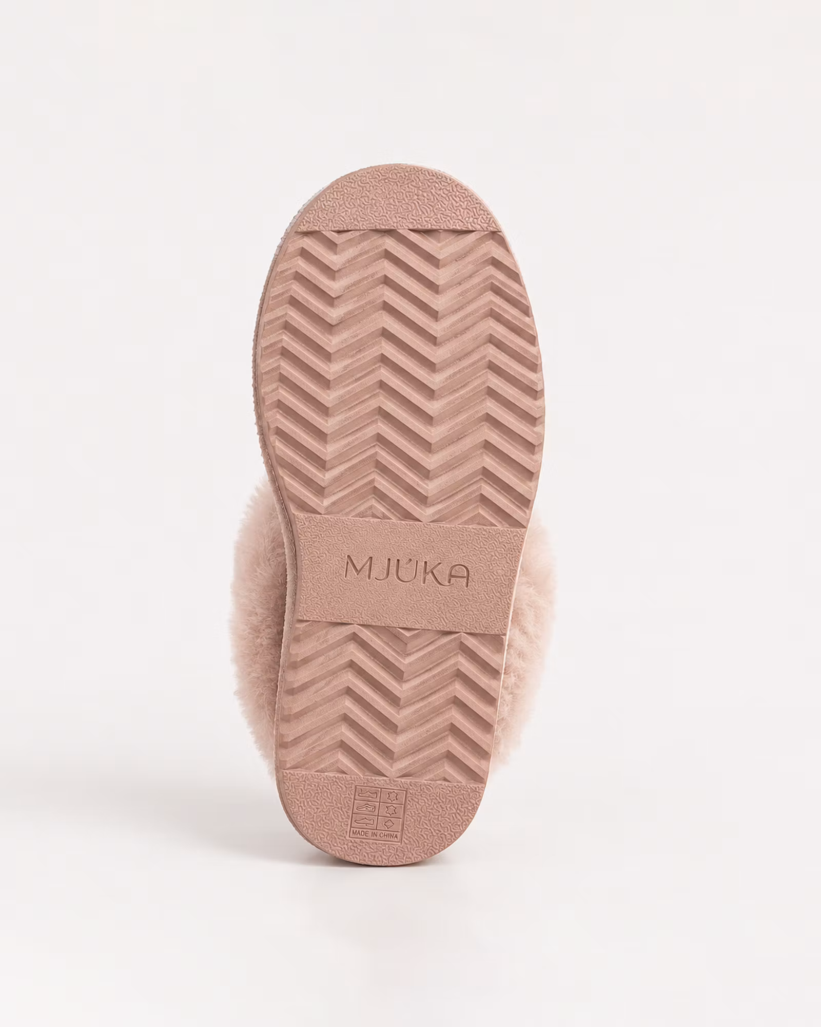 Astrid Fårskinnstofflor Dam | MJÙKA - Dusty Pink