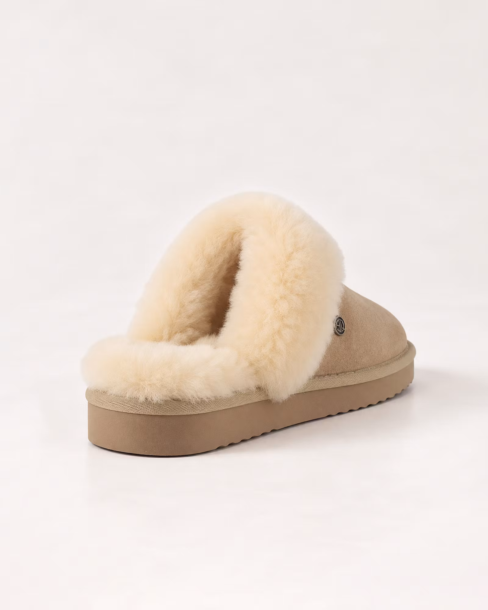 Astrid MJÙKA Fårskinnstofflor Dam – Slip-in | Ljus Beige