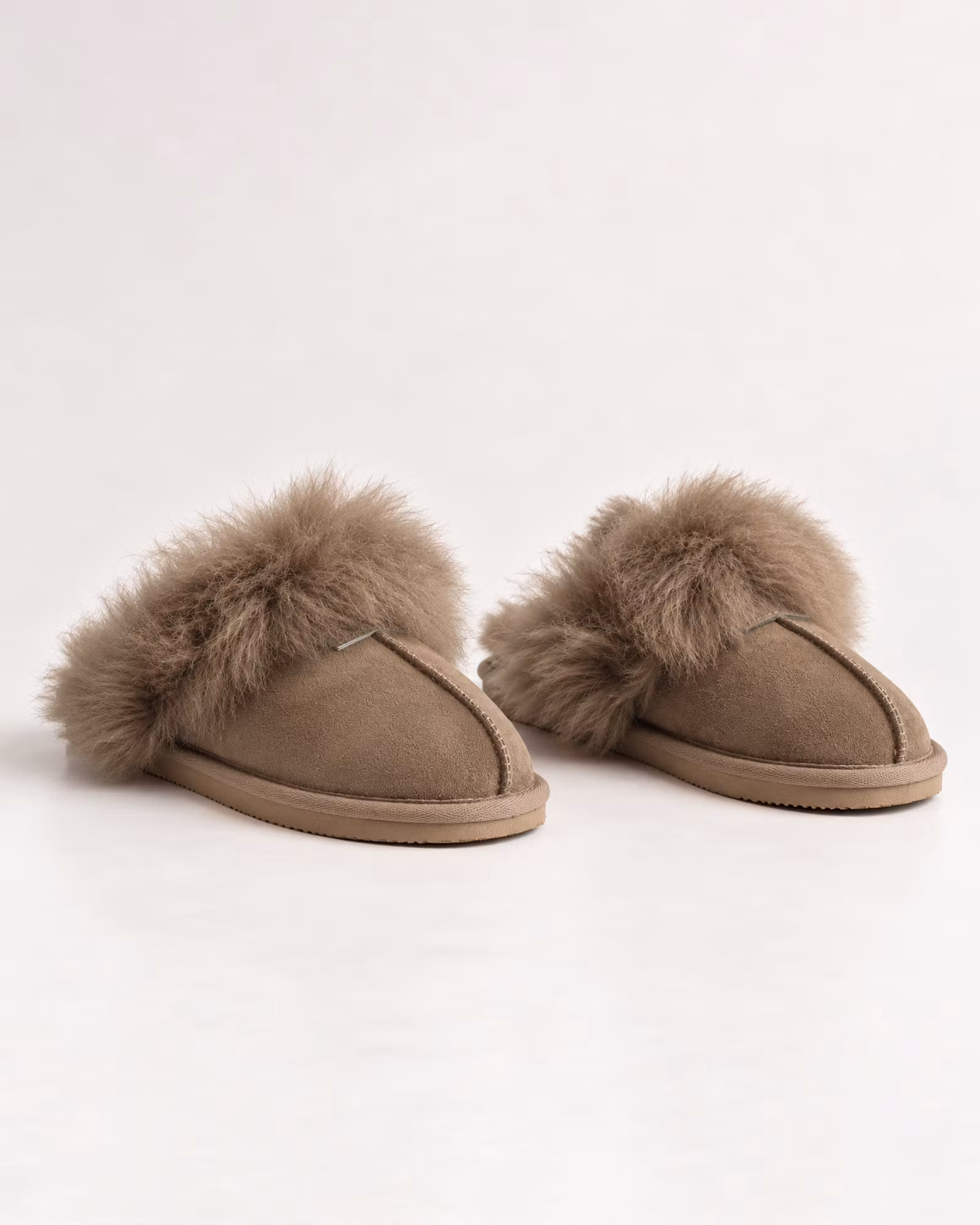 Thurid MJÙKA Fårskinnstofflor Dam – Slip-in | Brown