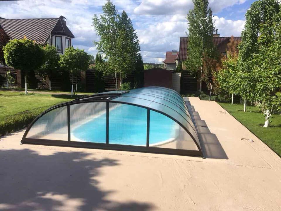 Billigt Pooltak 4x8 från Poolprodukter.se