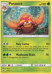 Parasect Sun & Moon Base 5/149 (SUM 5)