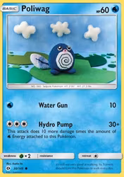 Poliwag Sun & Moon Base 30/149 (SUM 30)