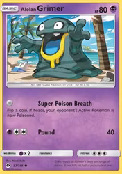 Alolan Grimer Sun & Moon Base 57/149 (SUM 57)