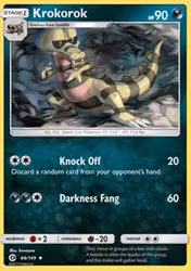 Krokorok Sun & Moon Base 84/149 (SUM 84)