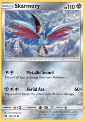 Skarmory Sun & Moon Base 88/149 (SUM 88)