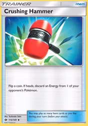 Crushing Hammer Sun & Moon Base 115/149 (SUM 115)