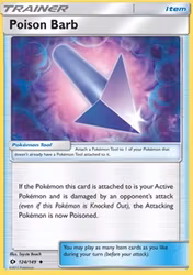 Poison Barb Sun & Moon Base 124/149 (SUM 124)