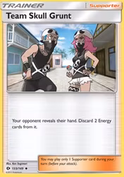 Team Skull Grunt Sun & Moon Base 133/149 (SUM 133)