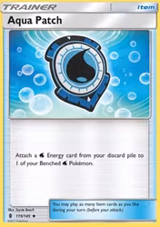 Aqua Patch Guardians Rising 119/145 (GRI 119)