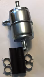 Bensinfilter Plåt med returledning till A/C bil