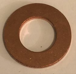 Kopparbricka till diffklump