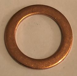 Kopparbricka 9/16"