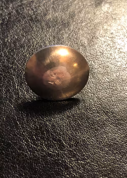 Nit aluminium 1/4" Längd 3/8" Skalle 16mm