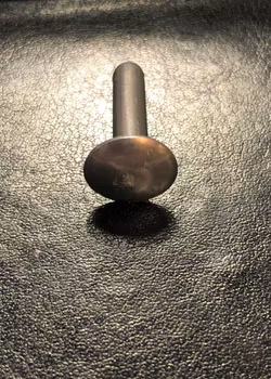 Nit aluminium 3/16 " Längd 3/4" Skalle 12mm