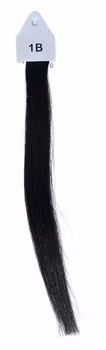 Invisible Tejp Hair Extension 45 cm Svart/brun No 1B